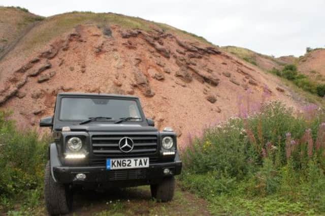 The G350s natural habitat is in the challenging kind of terrain found among the bings of West Lothian