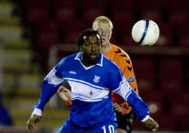 Jason Scotland returned to haunt old club Dundee United as St Johnstone ran out 3-0 winners in September 2006. Picture: SNS