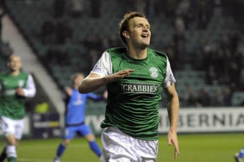 Hibs stormed to a 5-3 win. Picture: Greg Macvean