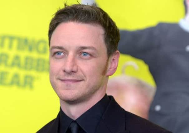 James McAvoy: refused to say if he was in favour or against independence. Picture: Phil Wilkinson