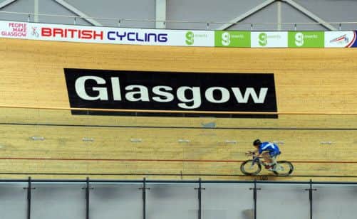 The Sir Chris Hoy Velodrome in the East End of Glasgow.  Picture: Ian Rutherford