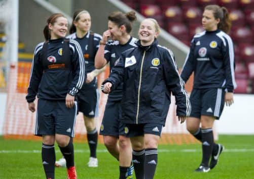 The support women footballers receive today is a far cry from their treatment in the 1920s. Picture: SNS
