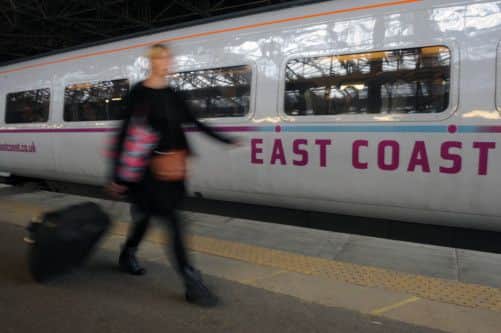 The East Coast rail route between Scotland and London has earned the nationalised company 208.7 million pounds. Picture: Ian Rutherford