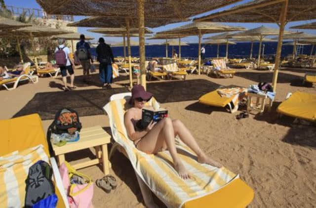 TUI has seen sales of holidays to Egypt faltering after unrest in the Middle East country. Picture: Getty