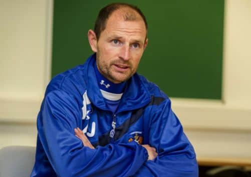Allan Johnston: Plea to fans. Picture: SNS