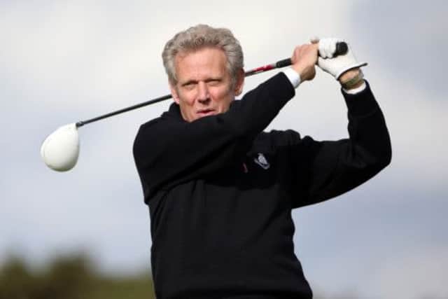 Don Felder takes part in the Alfred Dunhill Links Golf Championships on The Old Course at St Andrews. Picture: Getty