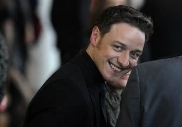 Actor James McAvoy at the premiere of Filth. Picture: HeMedia