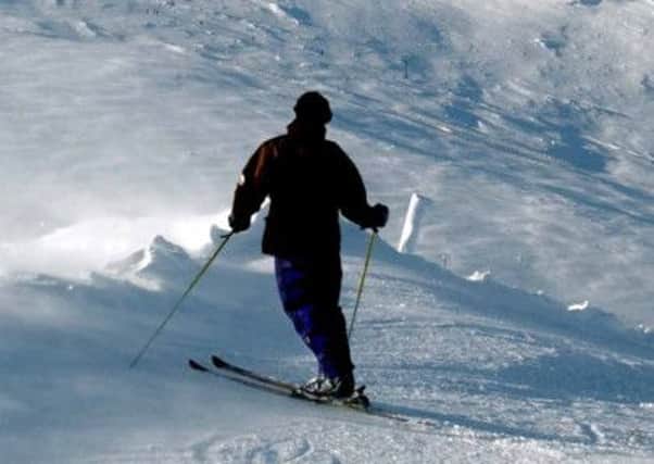 A skier at CairnGorm Mountain. Picture: Phil Wilkinson