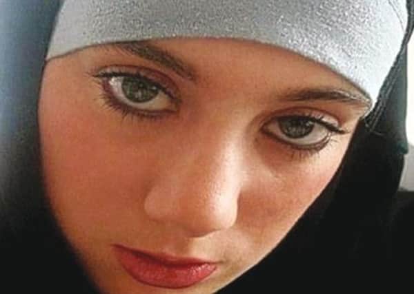 This PR-savvy photograph of Samantha Lewthwaite underlines her strange story from British teenager to mythologised jihadist. Picture: Contributed