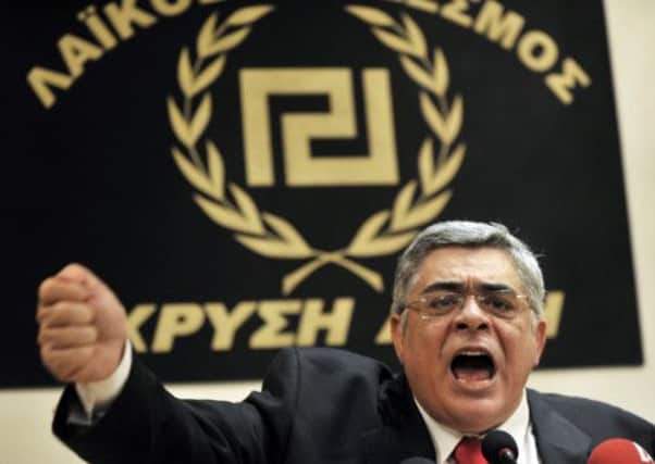 Nikolaos Michaloliakos is the leader of Golden Dawn. Picture: Getty