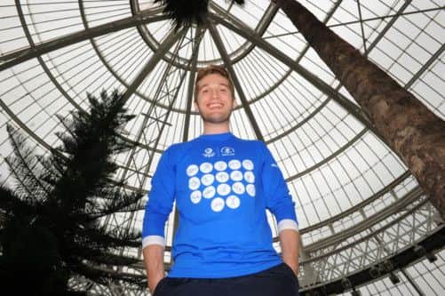 Squash and a squeeze: Harry Leitch will fit job in around sport. Picture: Robert Perry