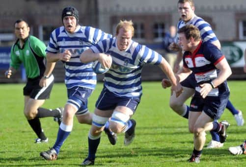 Jason Hill: Dominant display. Picture: Phil Wilkinson