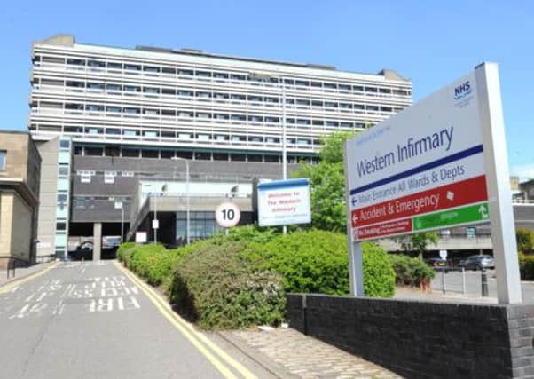 NHS chiefs at Glasgow's Western Infirmary have been told to act over a failure to implement proposed improvements. Picture: Emma Mitchell/Johnston Press