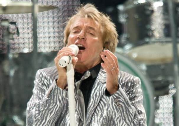 Tonight's the night: Rod Stewart was the official opening act at the new Hydro stadium in Glasgow. Picture: Wattie Cheung