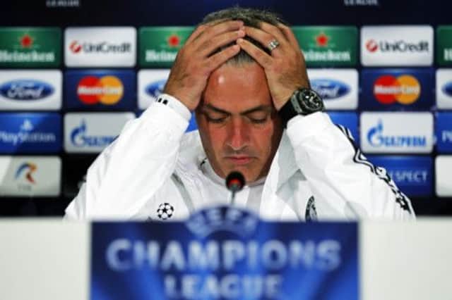 Jose Mourinho's Chelsea take on Steaua Bucharest in the Champions League this evening. Picture: Reuters