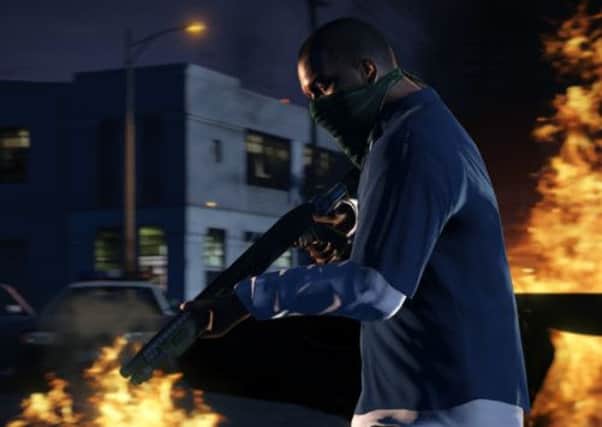 Franklin, one of the stars of GTA V. Picture: Contributed