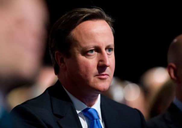 Prime Minister David Cameron at Conservative Party Conference in Mancheste. Picture: Getty