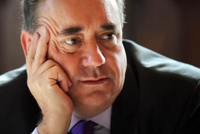 Alex Salmond and Yes campaign hopes may be boosted by new survey. Picture: Jane Barlow