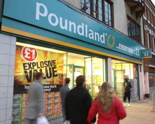 Poundland is rising fast and is now seeing a growing middle class customer base. Picture: PA
