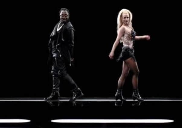 Britney Spears and Will.i.am in the video for Scream and Shout. Picture: Youtube