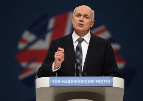 Iain Duncan Smith: Brushed off Osborne 'comment. Picture: Getty