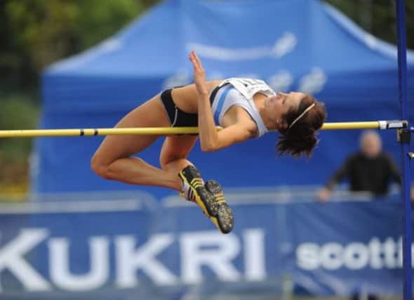 High jumper Jayne Nisbet has put an eating disorder and a frightening training injury behind her. Picture: Robert Perry