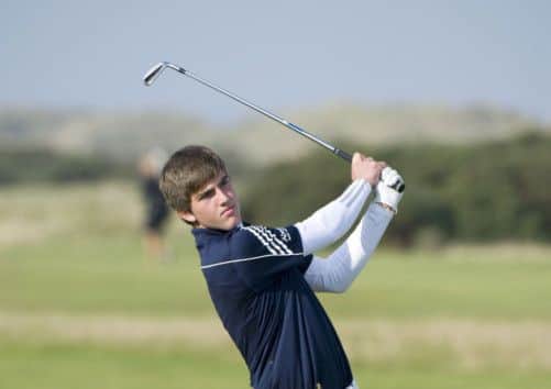 A bright future is predicted for amateurs such as Bradley Neil as the SGU channel resources towards younger golfers. Picture: SNS