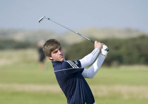 A bright future is predicted for amateurs such as Bradley Neil as the SGU channel resources towards younger golfers. Picture: SNS
