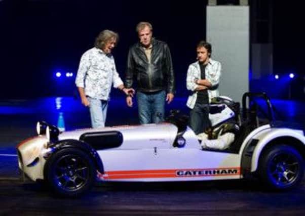 The Top Gear team will appear at the SSE Hydro in Glasgow in the new year. Picture: Complimentary