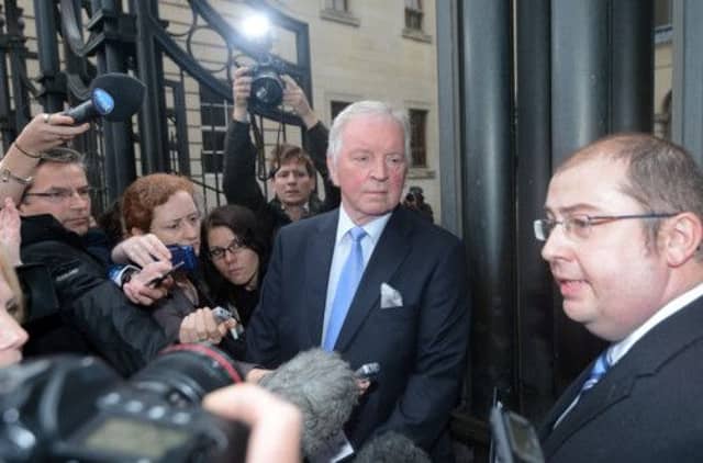 Bill Walker pictured after being found guilty of domestic abuse. Picture: TSPL