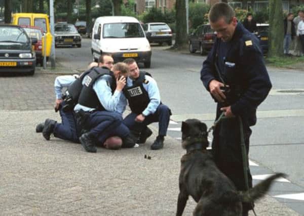 Volkert van der Graaf was arrested in 2002. Picture: AP
