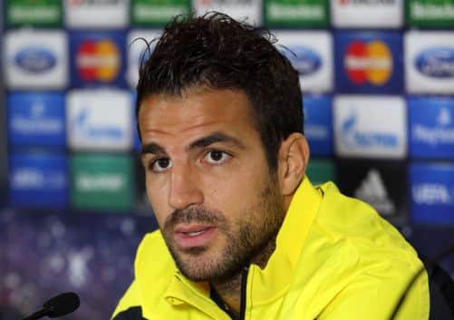 Cesc Fabregas: Matchwinner. Picture: Getty