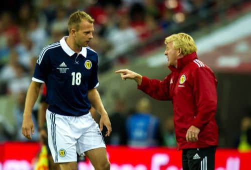 Manager Gordon Strachan is confident striker Jordan Rhodes will improve his allround game. Picture: SNS