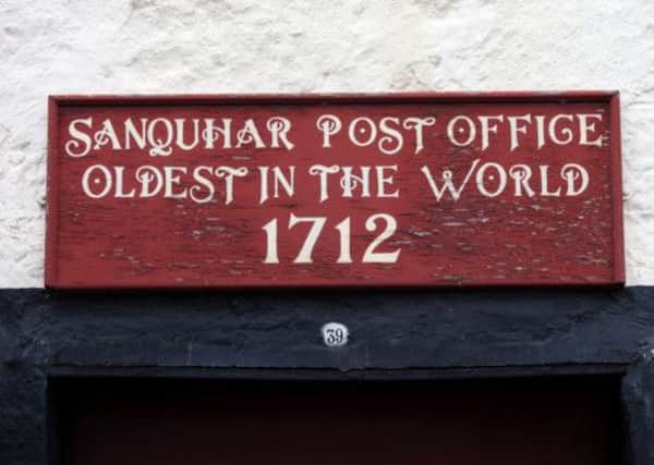 Sanqhar post office opened in 1712 five years after the unification of Scotland and England. Picture: SWNS