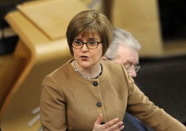 Nicola Sturgeon will make provisions to allow children of armed forces staff abroad to vote. Picture: Greg Macvean