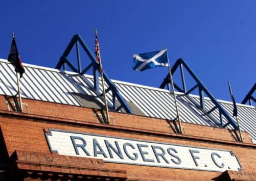 Rangers will be down to their last one million pounds by April, according to finance director Brian Stockbridge. Picture: SNS