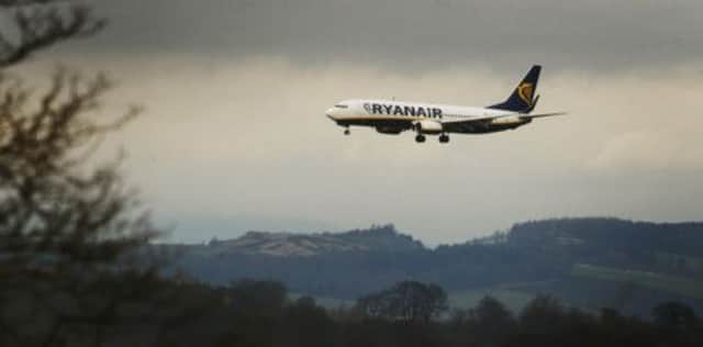 Ryanair have cut their routes from Edinburgh to Stockholm and Barcelona. Picture: PA