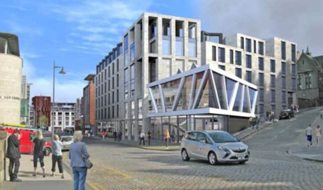 An artist's impression of the proposed Caltongate development. Picture: submitted