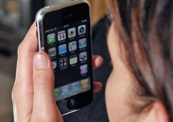 The alerts will be sent to users in Glasgow as part of the trial. Picture: Ian Georgeson