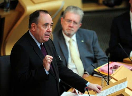 First Minister Alex Salmond. Picture: Ian Rutherford