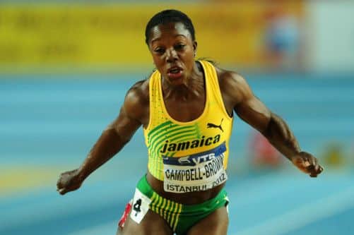Veronica CampbellBrown avoided a ban after a ruling that she didnt take a diuretic to enhance performance. Picture: AFP/Getty