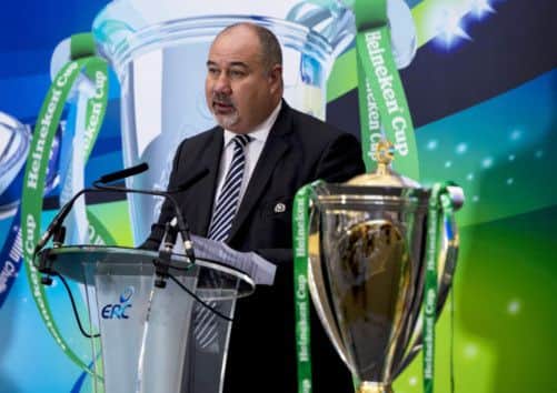 SRU chief Mark Dodson is confident of a resolution. Picture: SNS/SRU