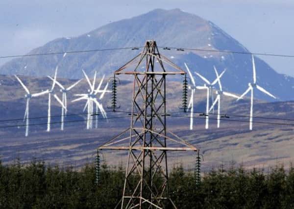 Freeze would discourage energy companies from investing in Scotlands green energy industry, said Ewing. Picture: PA