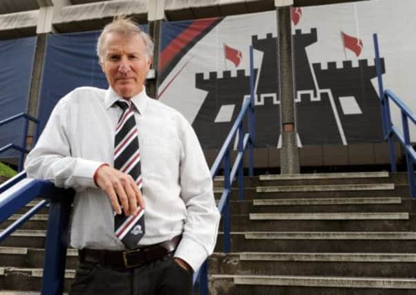 Edinburgh head coach Alan Solomons pictured at Murrayfield Stadium. Picture: Jane Barlow