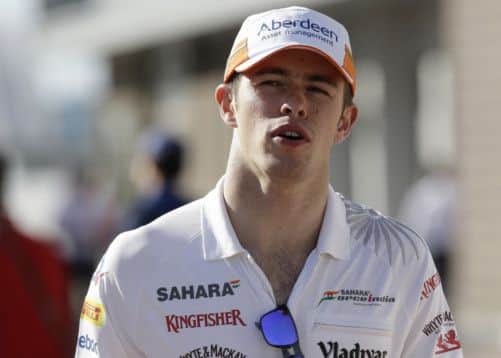 Paul Di Resta. Picture: AP