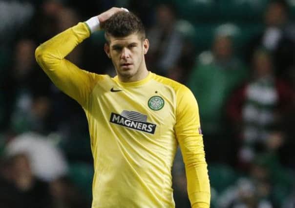 Fraser Forster boosted his standing with a fine show against Barcelona. Picture: PA