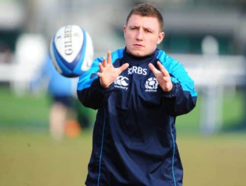 Duncan Weir returns to the Glasgow line-up tonight after a six-month injury lay-off. Picture: Ian Rutherford