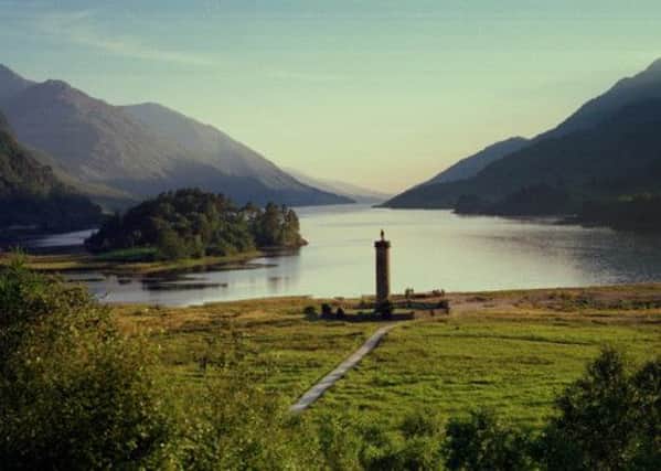 Glenfinnan. The man is believed to have been walking in the area. Picture: TSPL