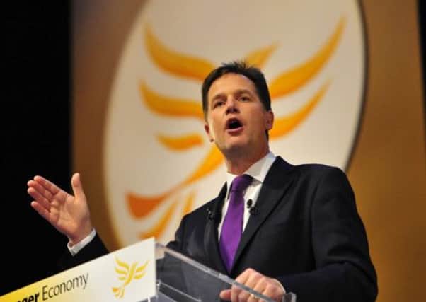 Deputy Prime Minister Nick Clegg. Picture: Robert Perry