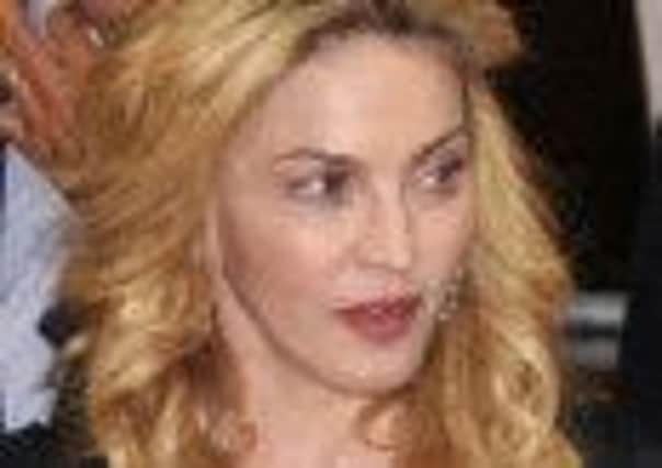 Madonna: knifepoint attack. Picture: AFP/Getty
